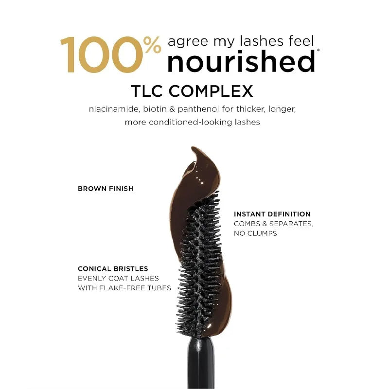 Waterproof Curling Mascara in Black, Brown or White – Long-Lasting Smudge-Proof Lash Mascara