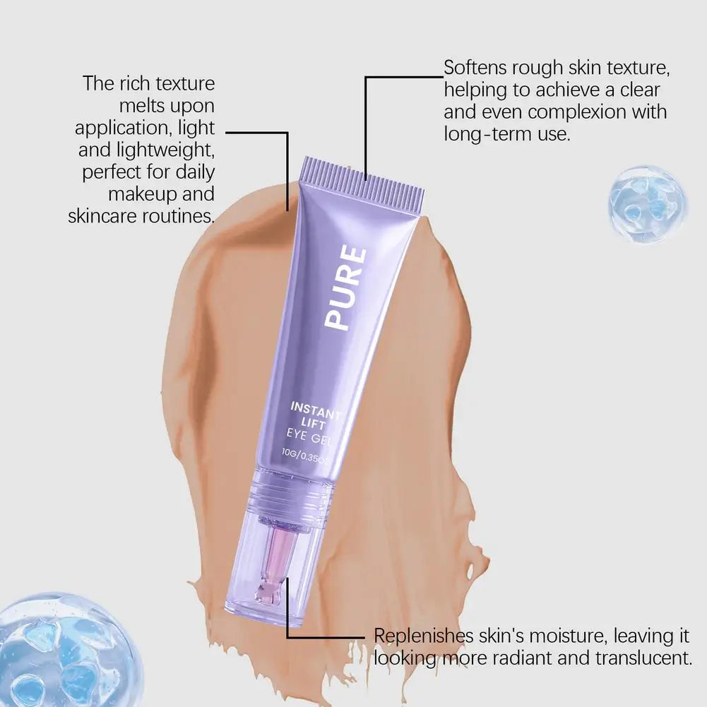 Collagen Eye Gel Cream 10g – Lightweight Moisturizing Eye Cream for Day and Night