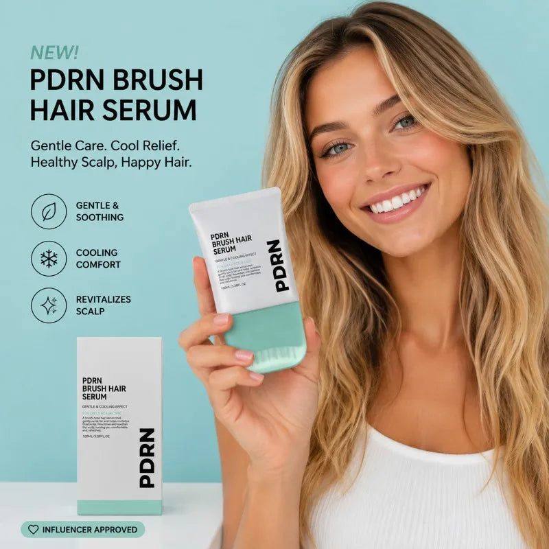 PDRN Scalp Serum 100ml with Cooling Brush Applicator – Nourishing Scalp Care