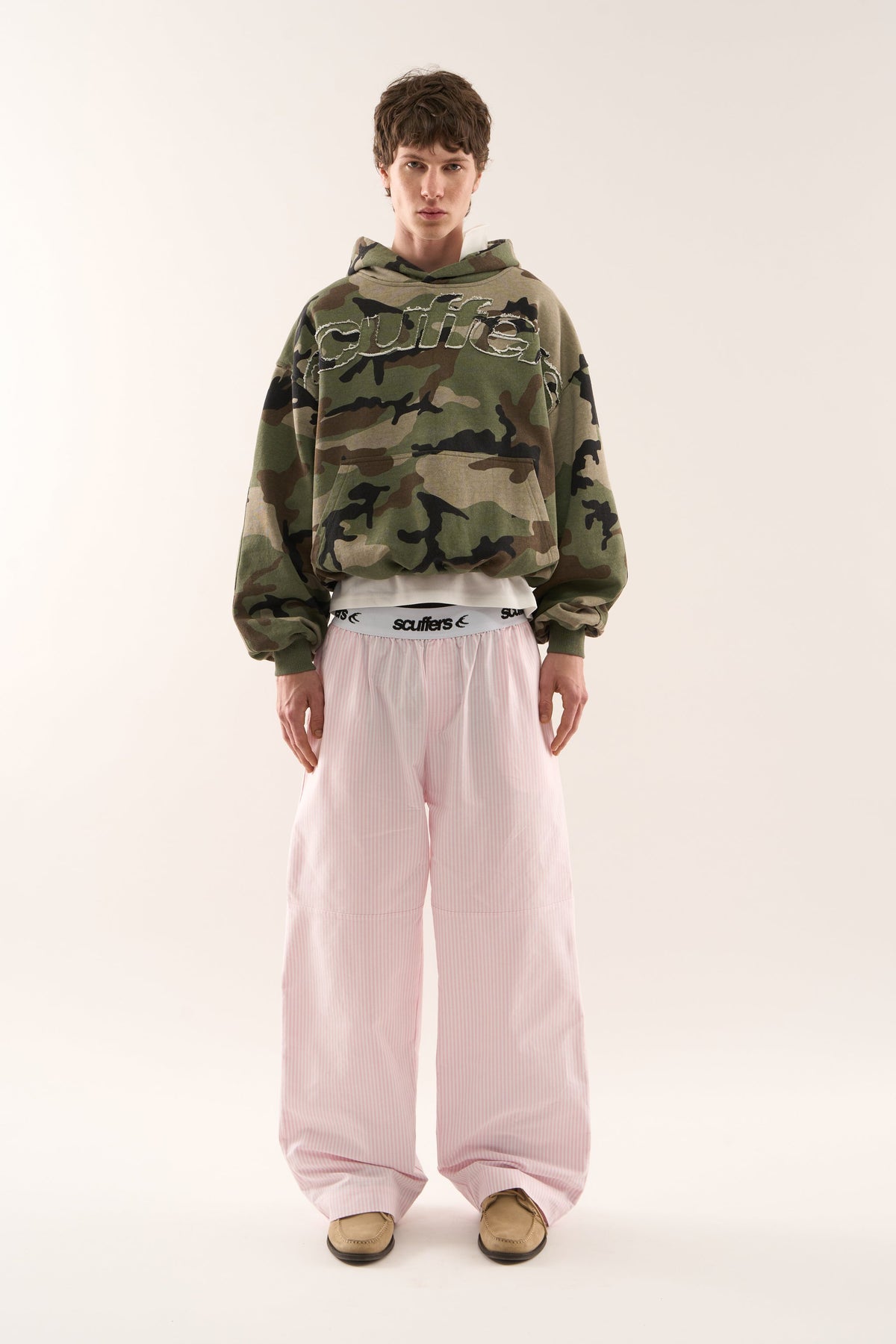 Unisex Raw Hem Hoodie