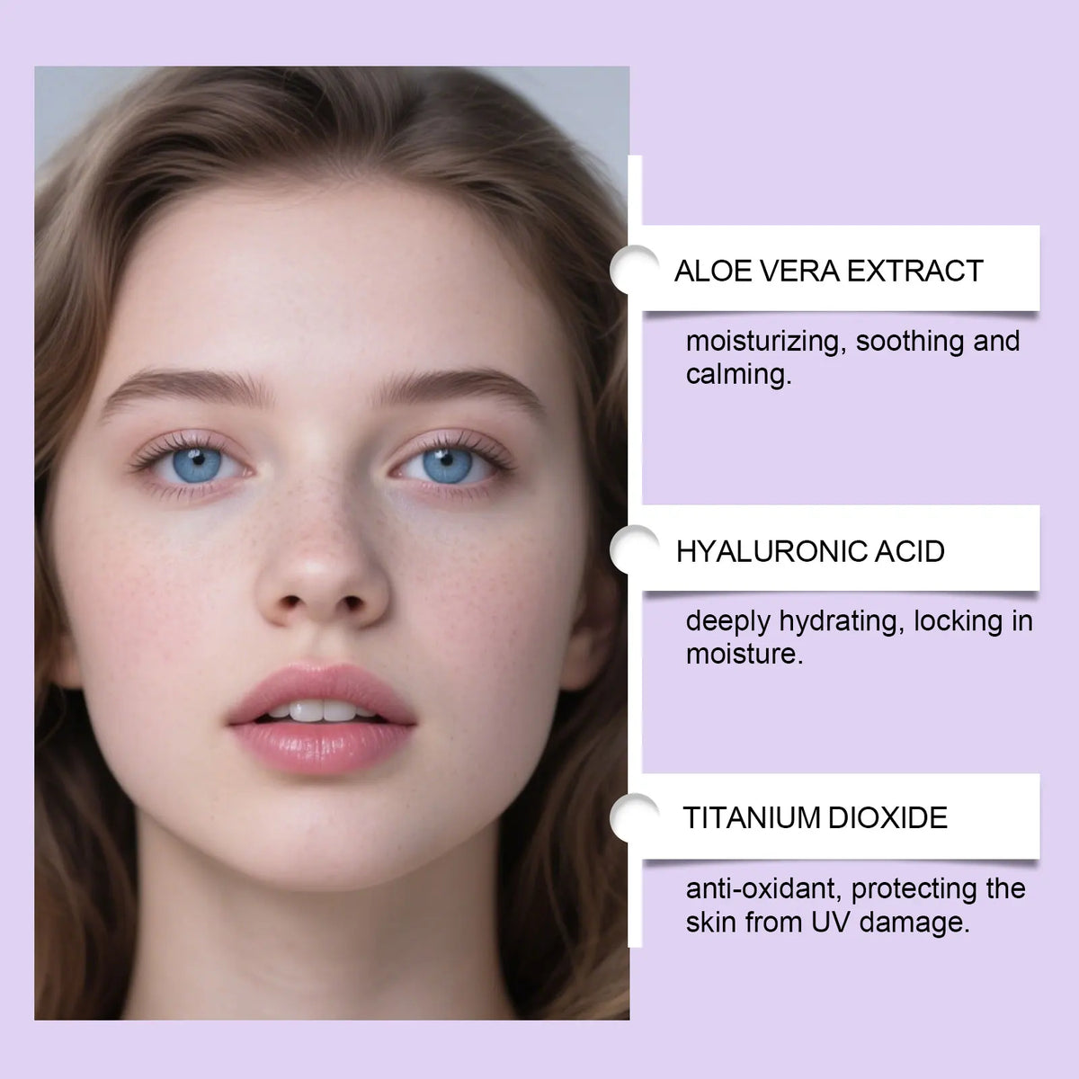 Waterproof BB Cream Foundation with Hyaluronic Acid – Color Correcting Makeup Base in 3 Shades