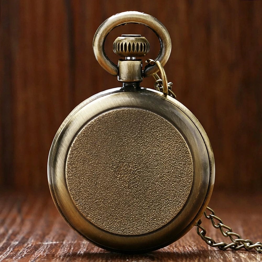 Vintage Style Mechanical Pocket Watch