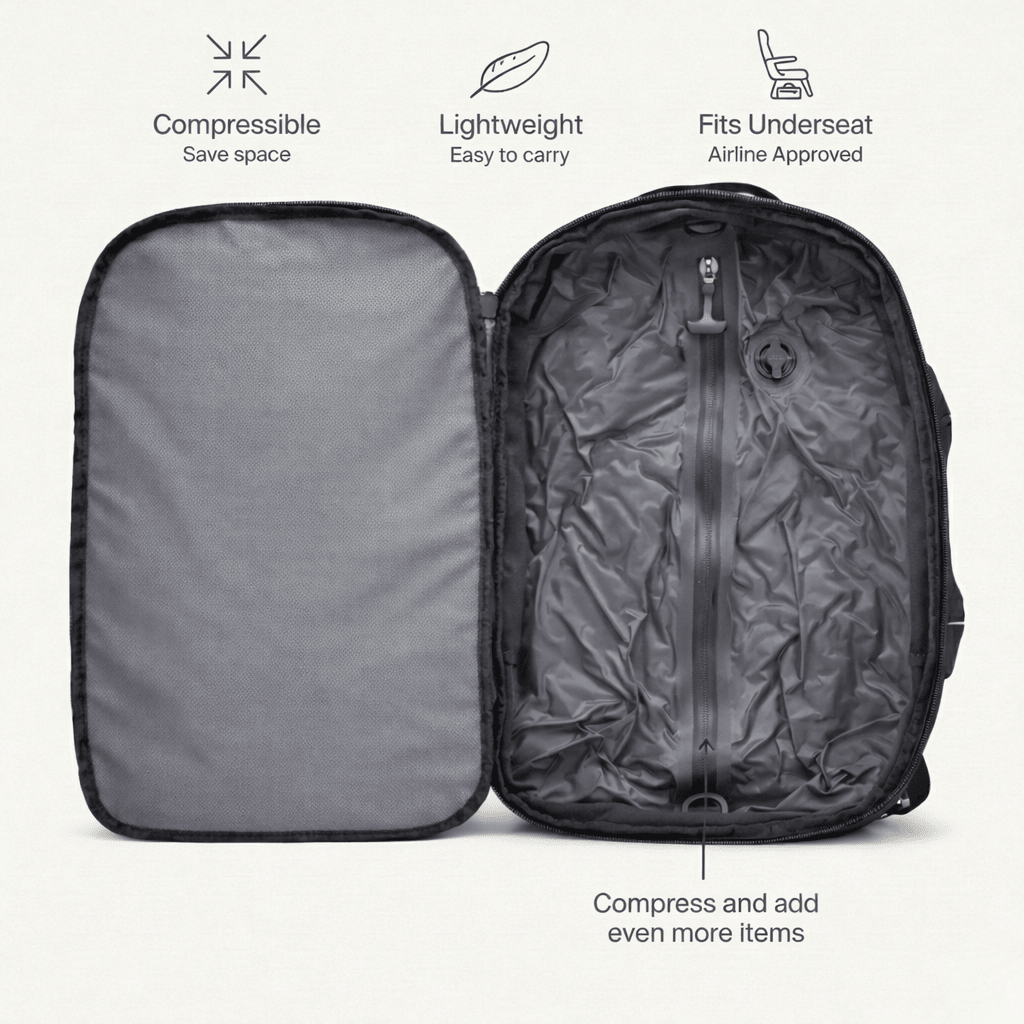 Personal item backpack 35L