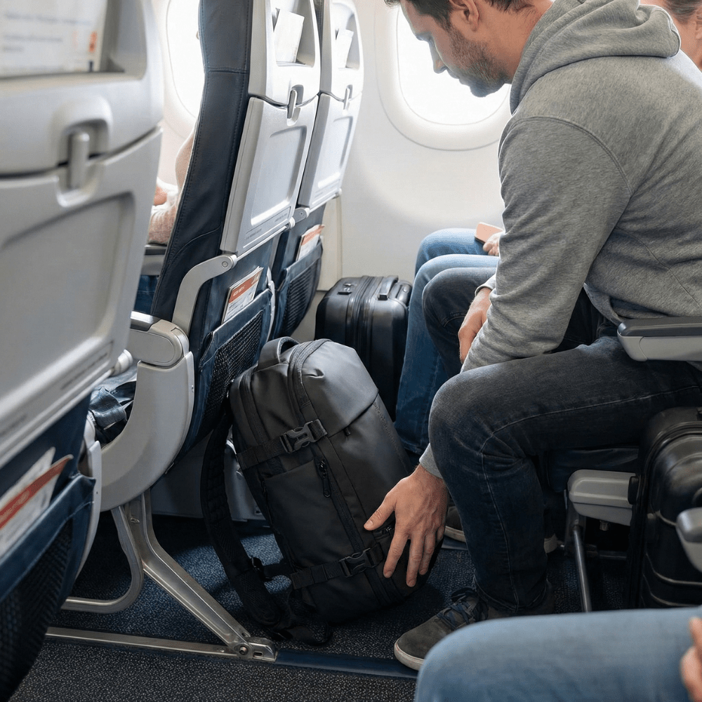 vacuum compression backpack 60L