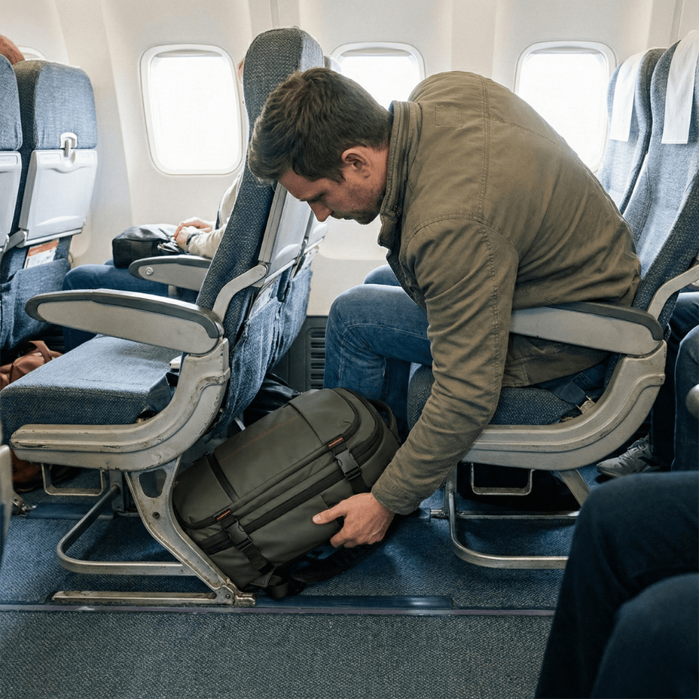 vacuum compression backpack 60L