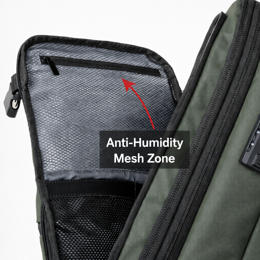 vacuum compression backpack 60L