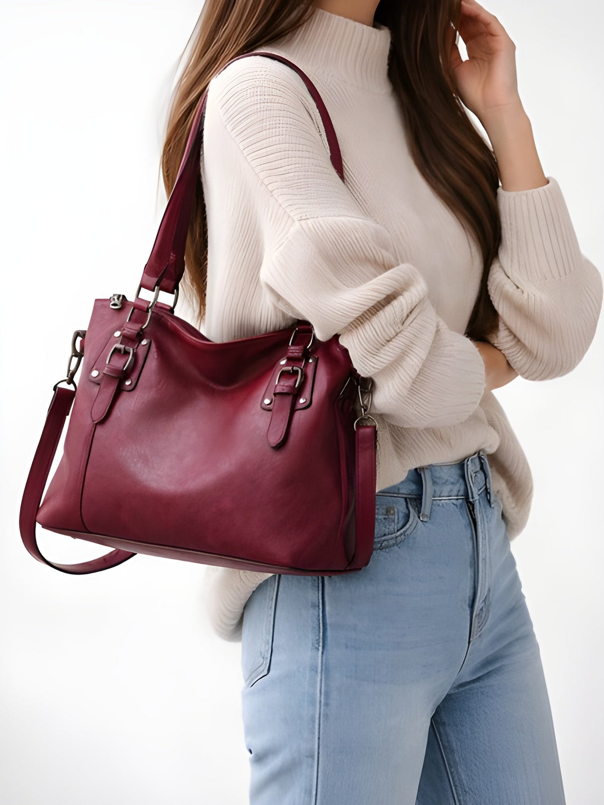 Tote bag for school with Zipper