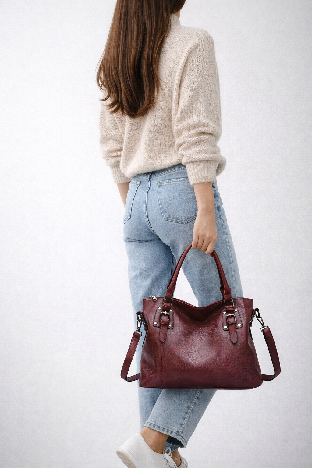 Tote bag for school with Zipper
