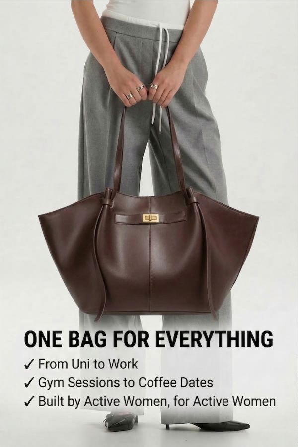 Ladies bag for university