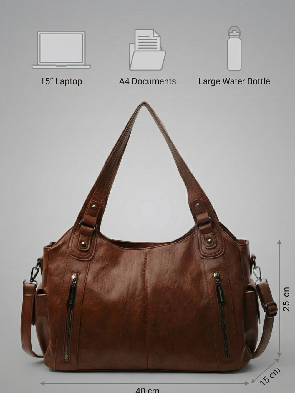 uni tote bag with laptop compartment