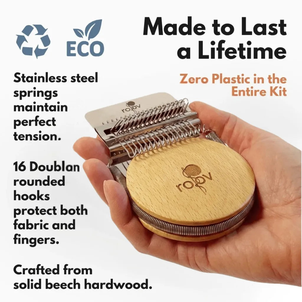 Stainless Steel Darning Loom Mending Kit