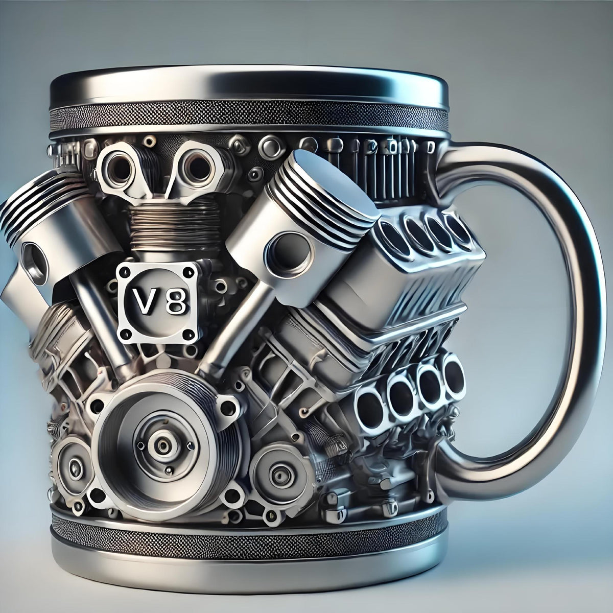 Engine Theme Mug for Car Enthusiasts