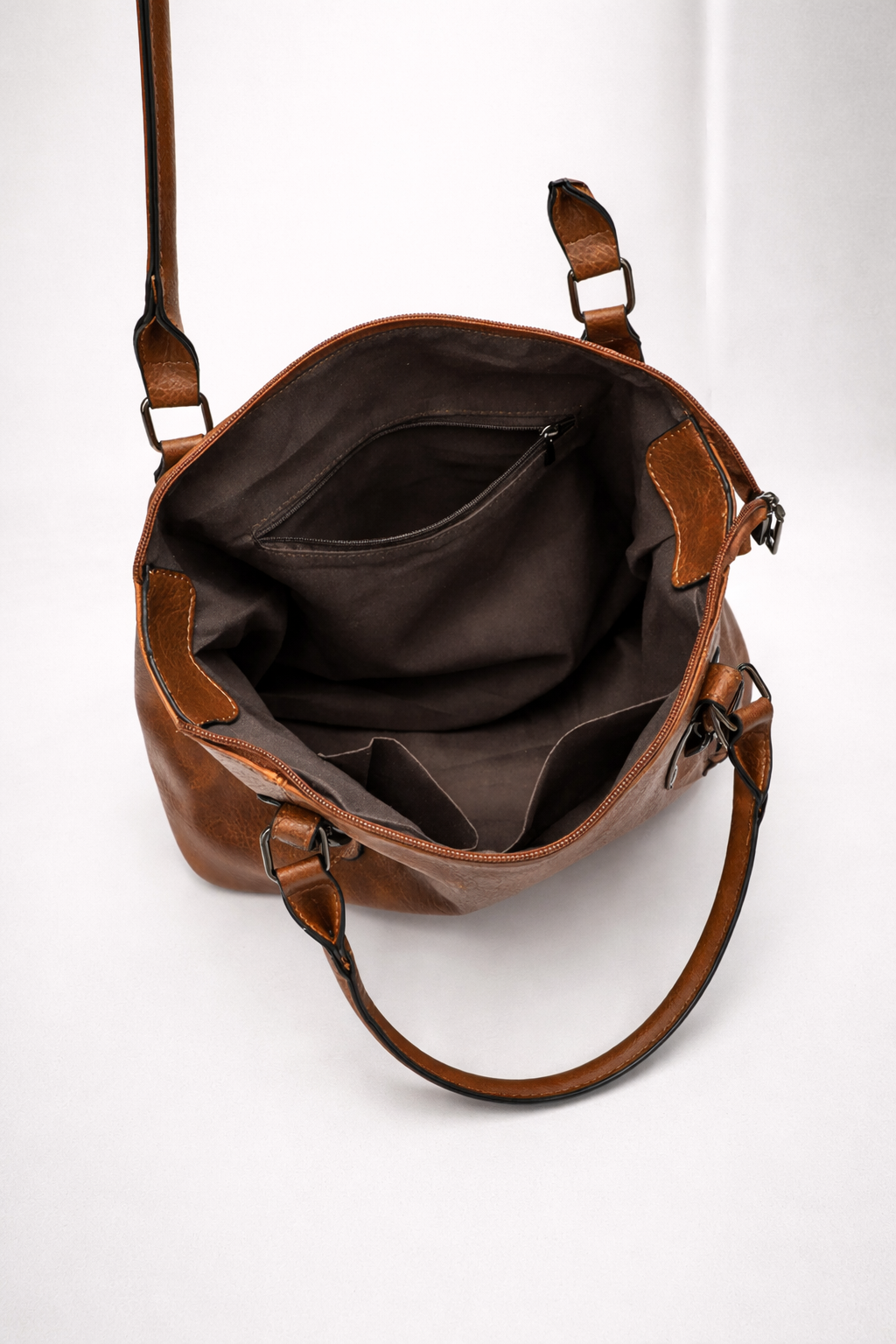 Vintage tote bag for school