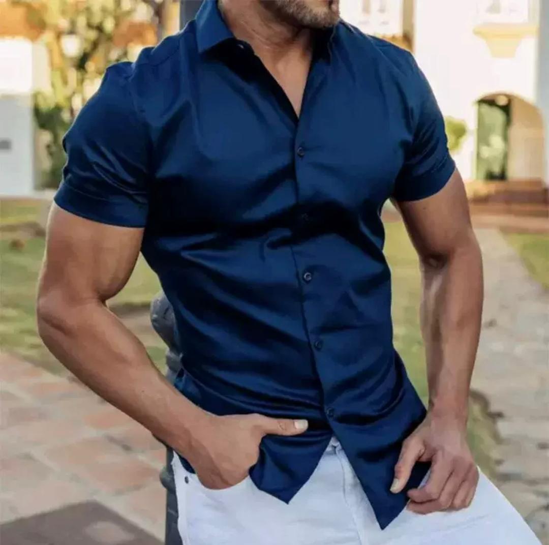 Men's Muscle Fit Shirts, 2-Pack