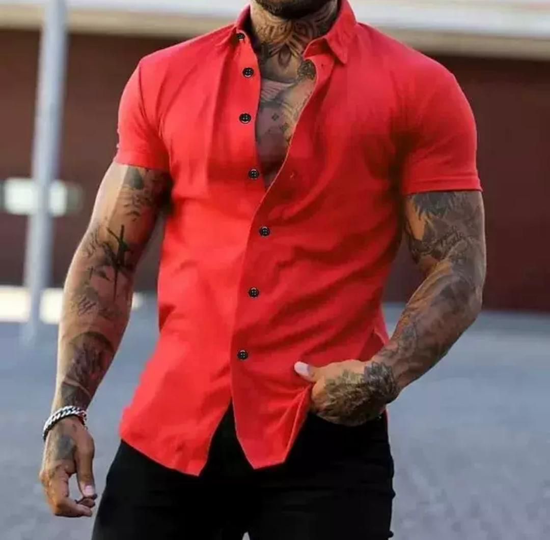 Men's Muscle Fit Shirts, 2-Pack