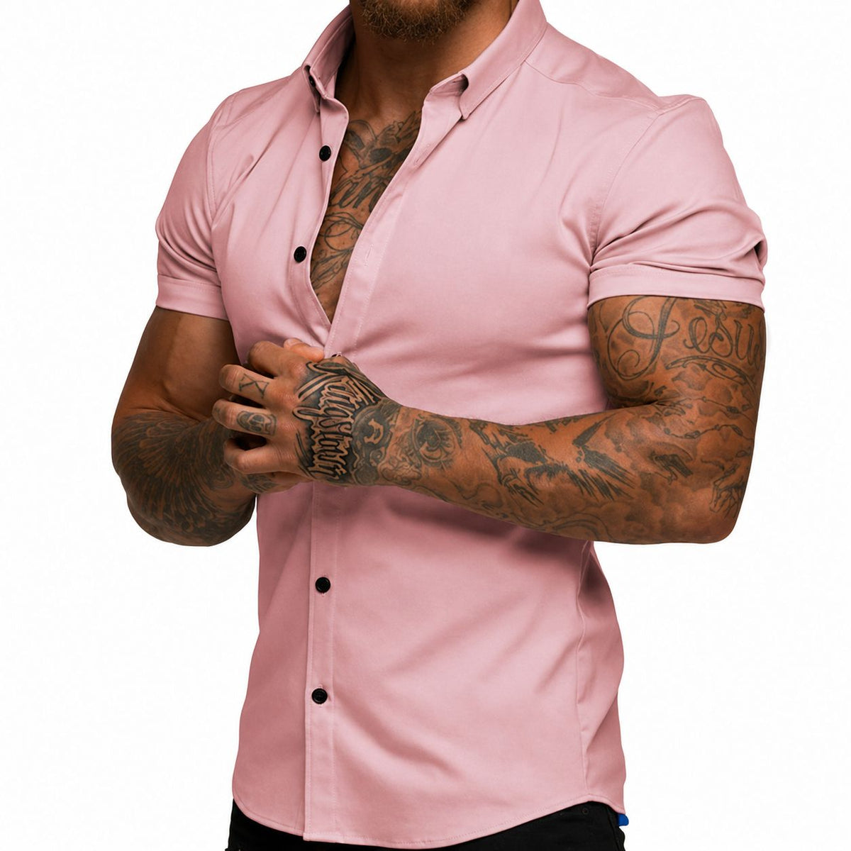 Men's Muscle Fit Shirts, 2-Pack