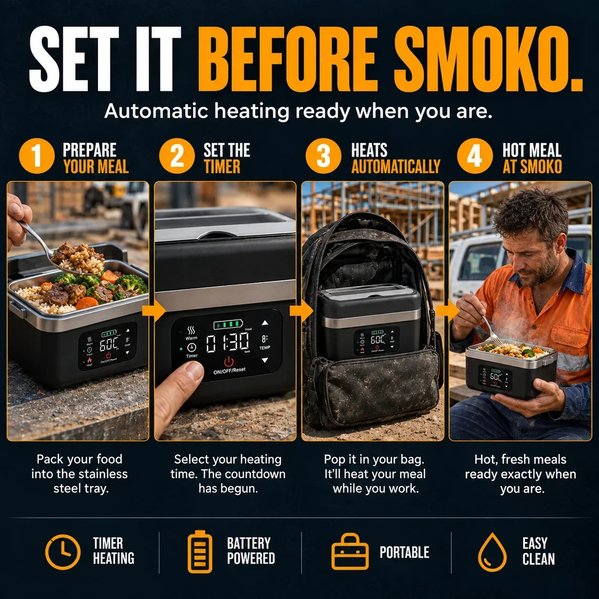 Electric Heating Lunch Box