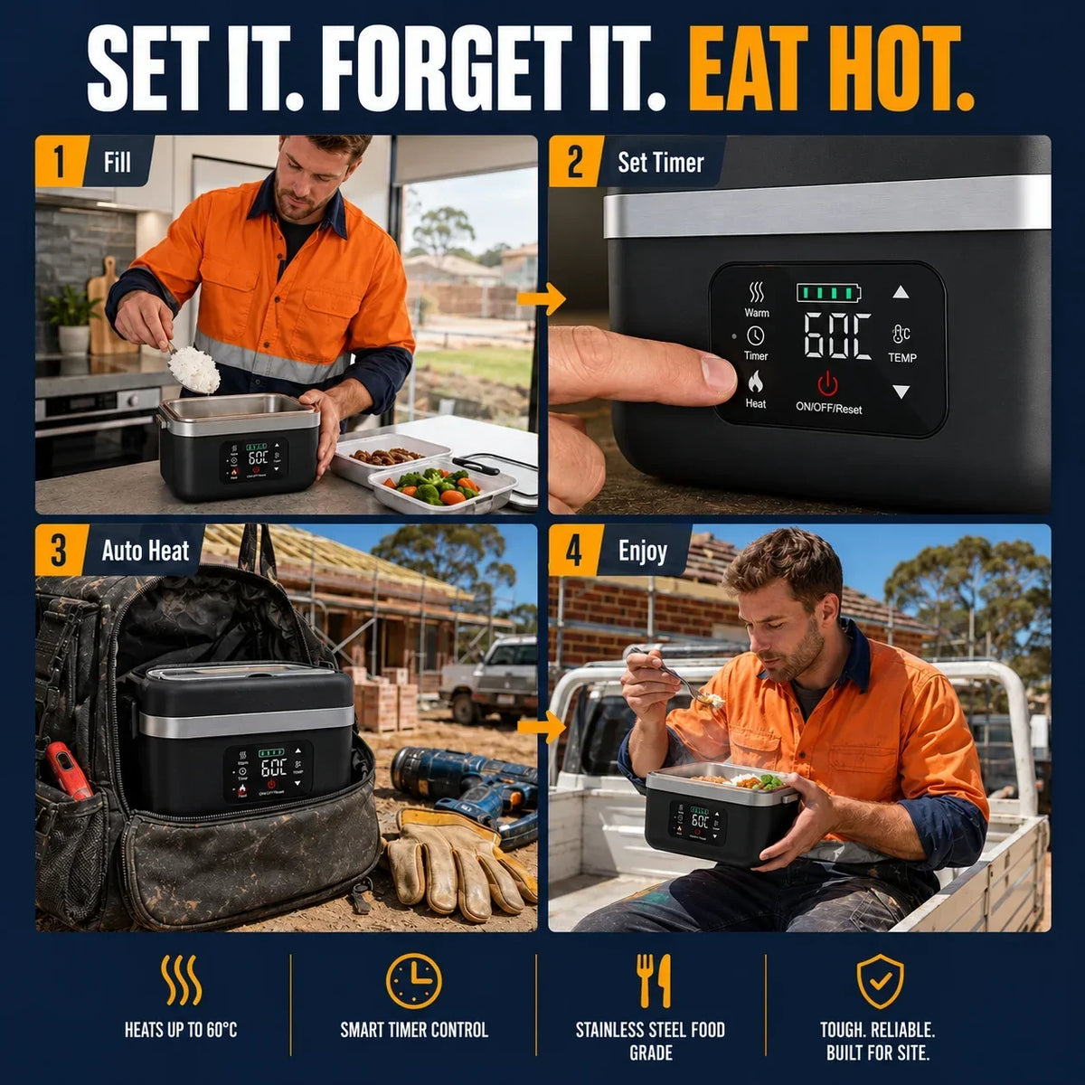 Electric Heating Lunch Box