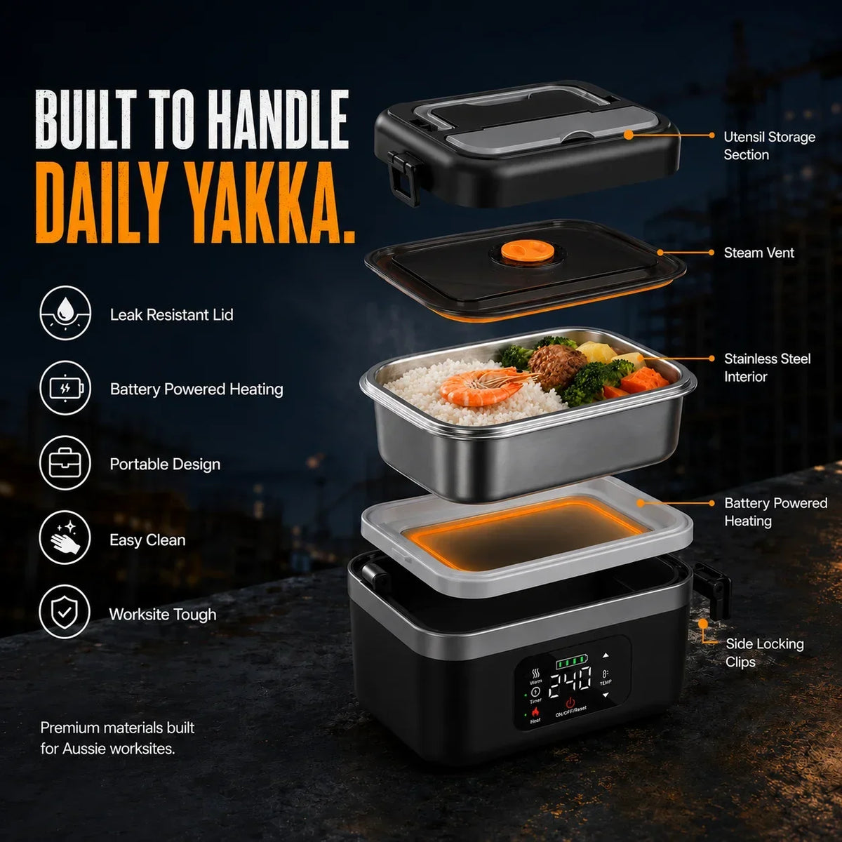 Electric Heating Lunch Box
