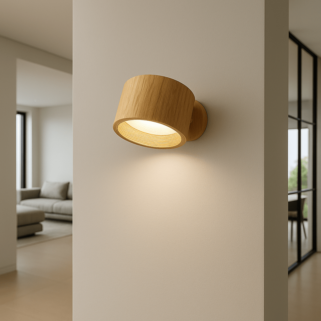 Wireless 360° Rotating LED Lamp for Flexible Lighting
