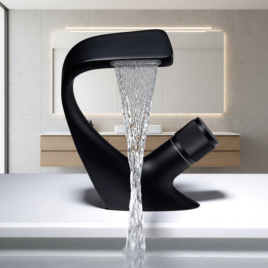 Luxury Waterfall Basin Mixer for Modern Bathrooms