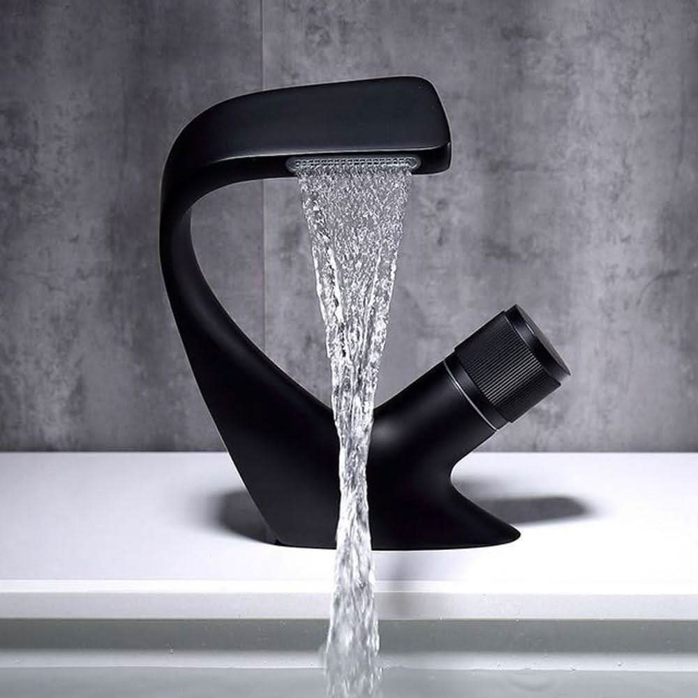 Luxury Waterfall Basin Mixer for Modern Bathrooms