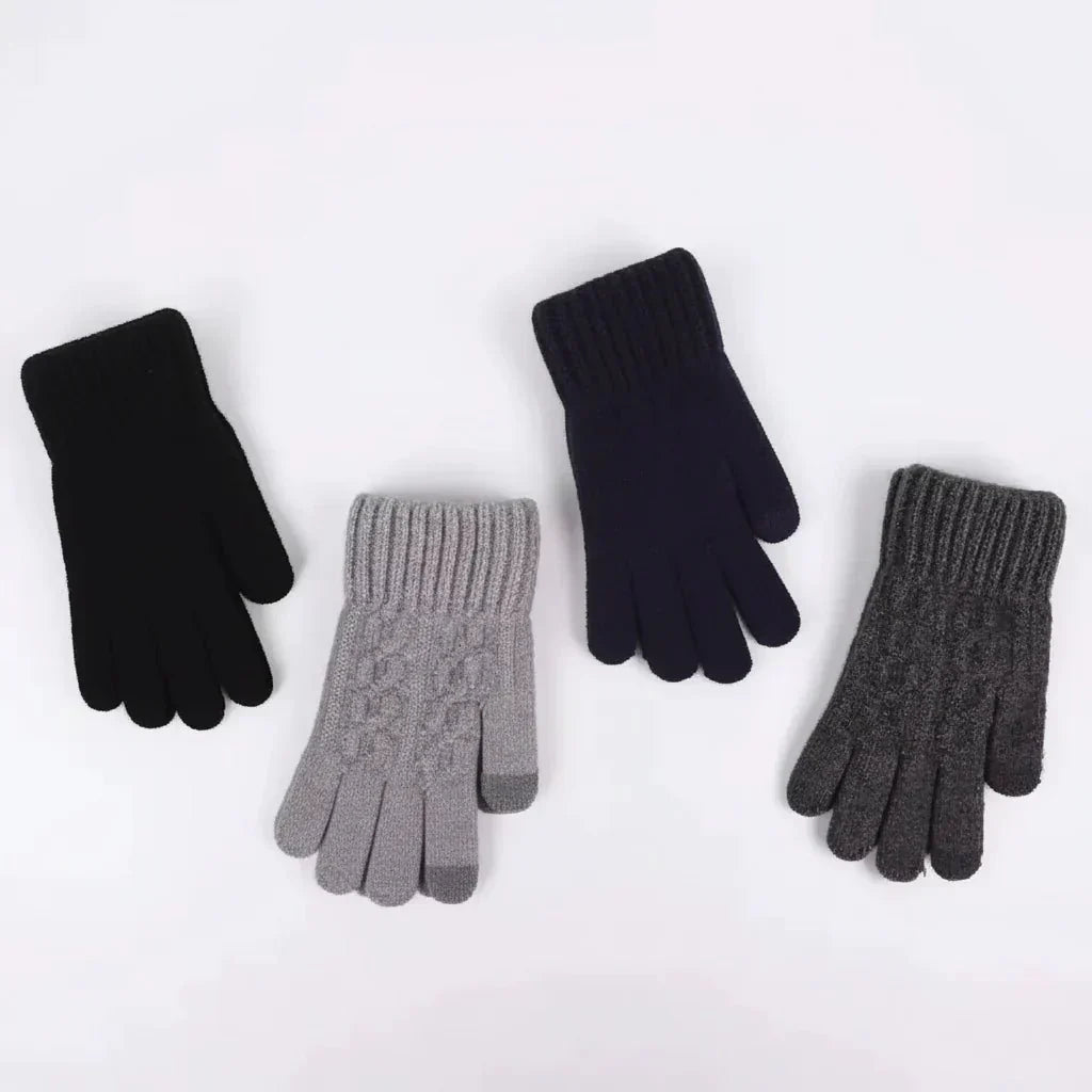 Winter Touch Screen Gloves with Thick Velvet Warmth