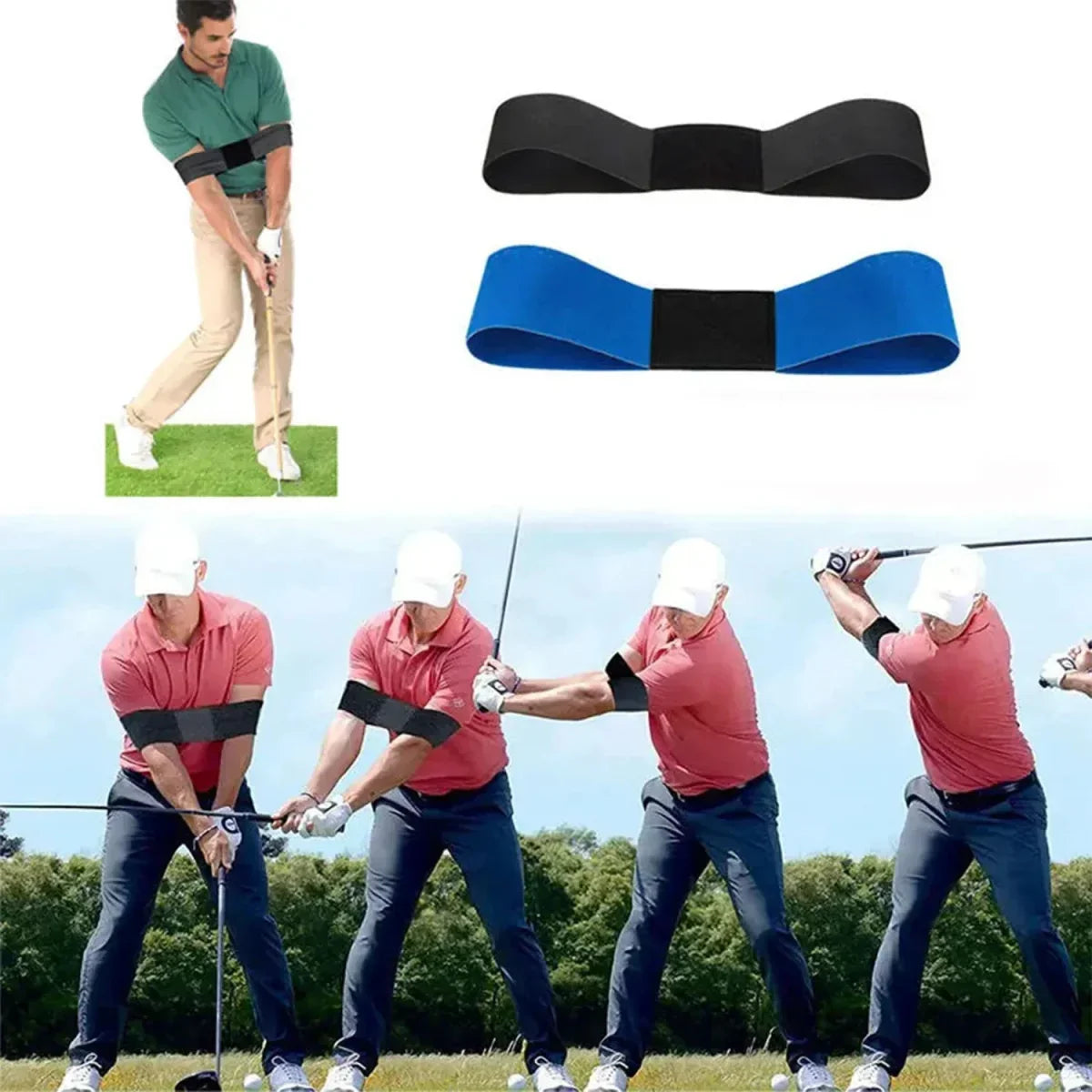 Golf Swing Trainer for Guided Motion
