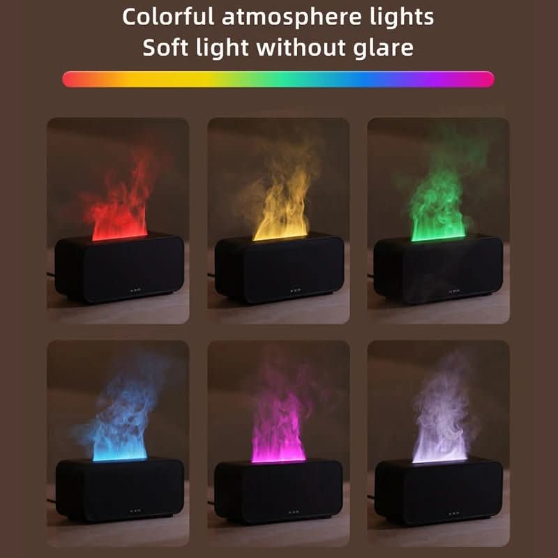 Compact Ultrasonic Aroma Diffuser with LED Color Change