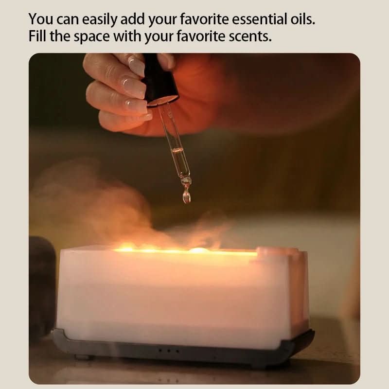 Compact Ultrasonic Aroma Diffuser with LED Color Change