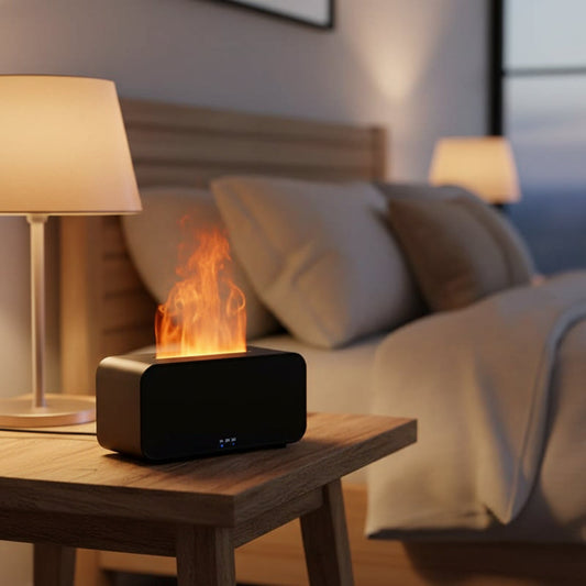 Compact Ultrasonic Aroma Diffuser with LED Color Change