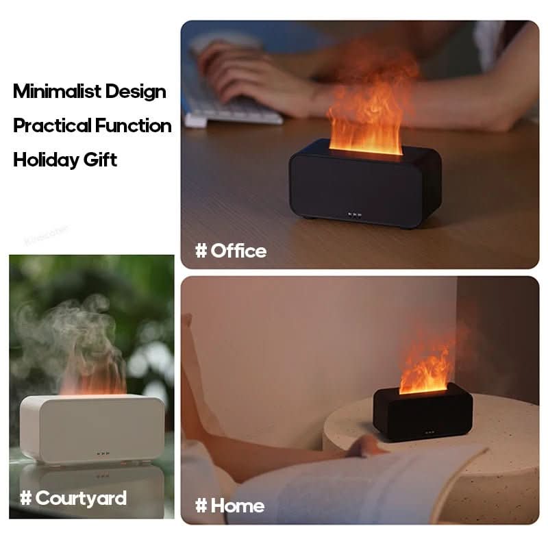 Compact Ultrasonic Aroma Diffuser with LED Color Change