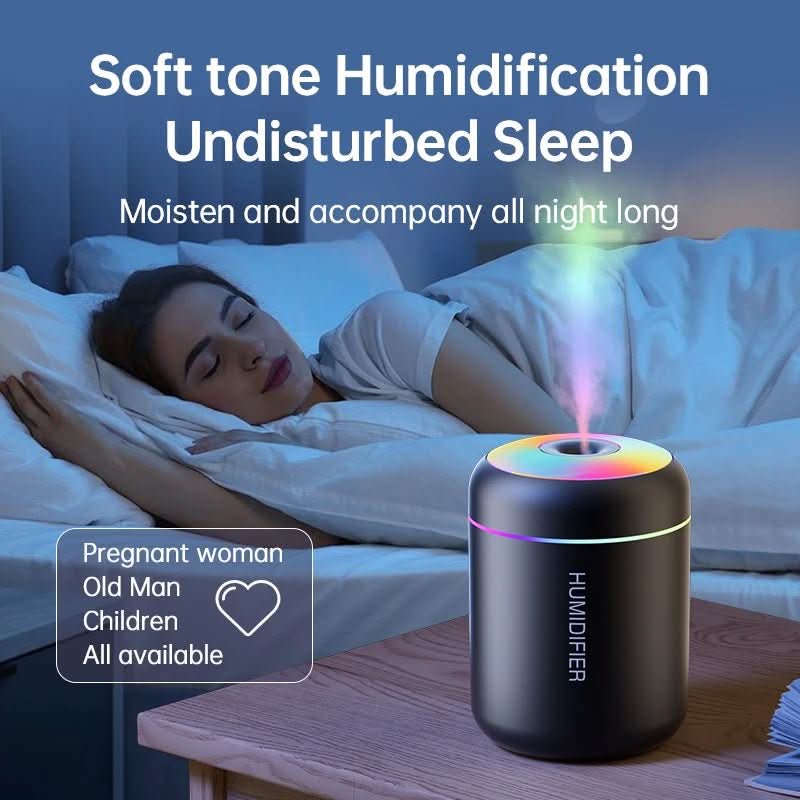 180ml USB Humidifier with LED Lighting