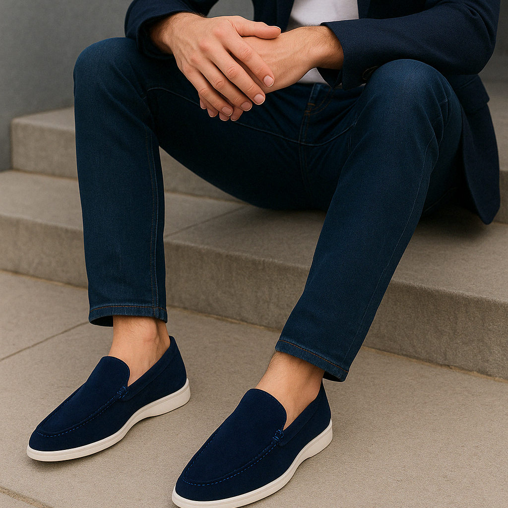 Men's Suede Loafers
