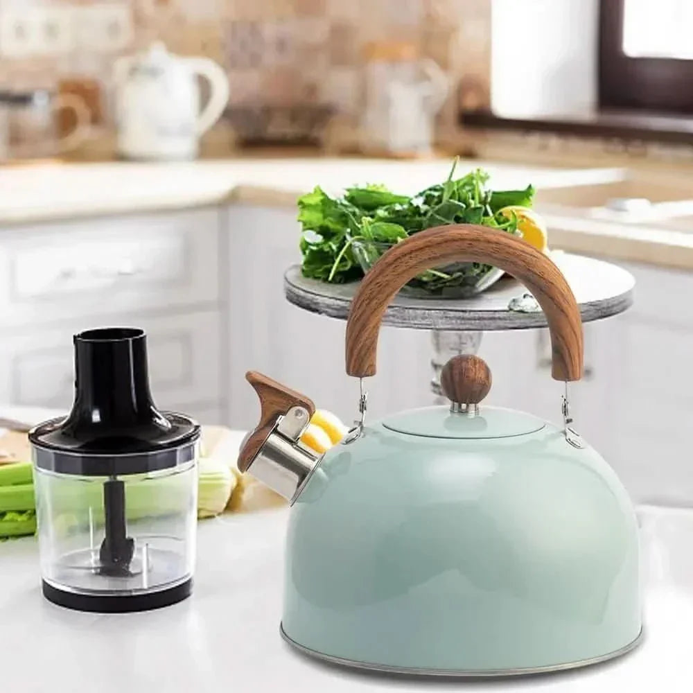3L Whistling Stainless Kettle with Comfort Grip Handle
