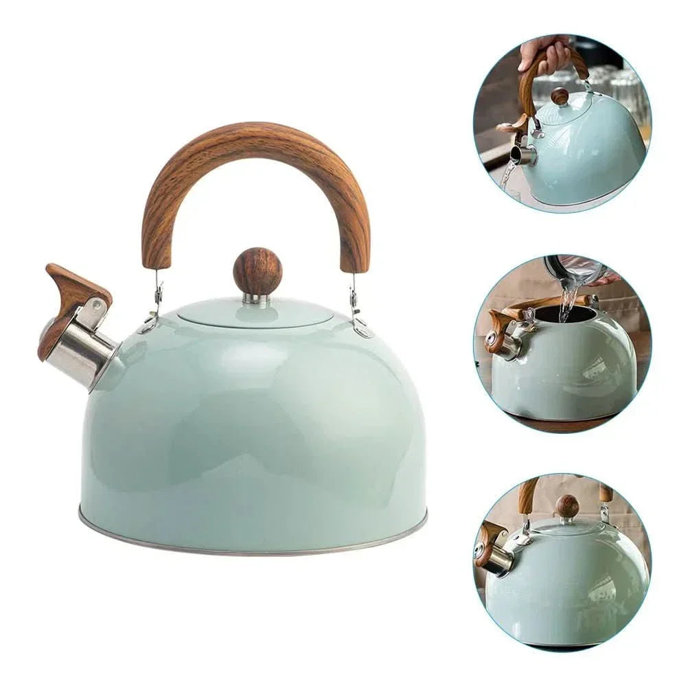 3L Whistling Stainless Kettle with Comfort Grip Handle