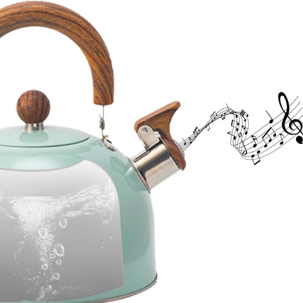 3L Whistling Stainless Kettle with Comfort Grip Handle