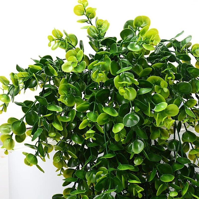 Faux Eucalyptus Hanging Greenery UV Resistant Home Decor