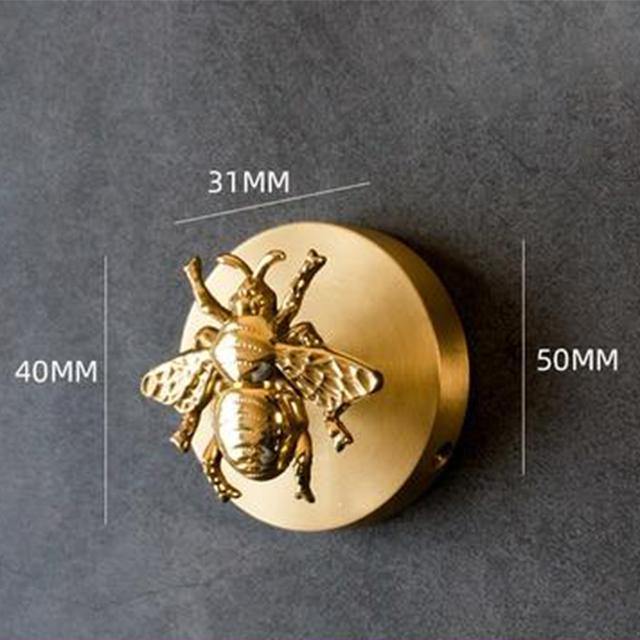 Decorative Brass Animal Coat Rack with Gold Finish