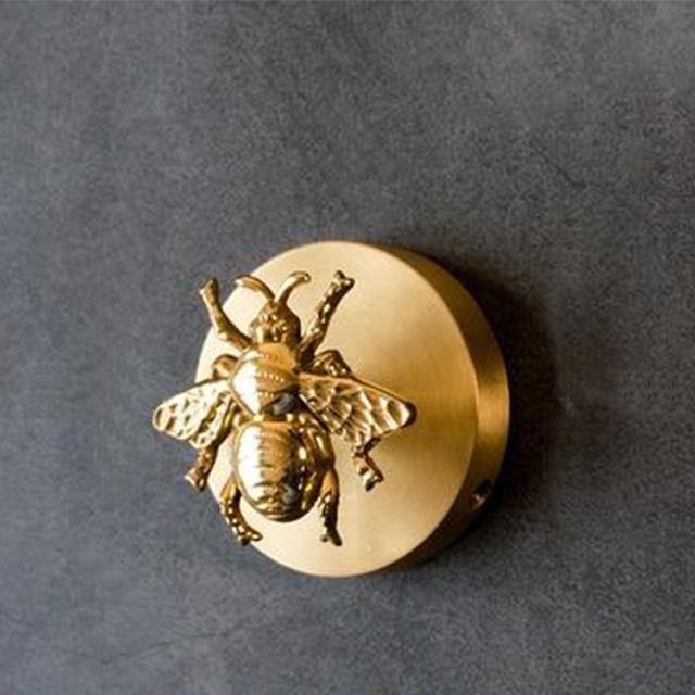 Decorative Brass Animal Coat Rack with Gold Finish