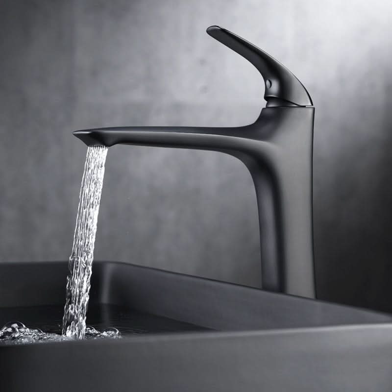 Sink Tap – Antique Black Basin Faucet with Elegant Design & Gentle Flow