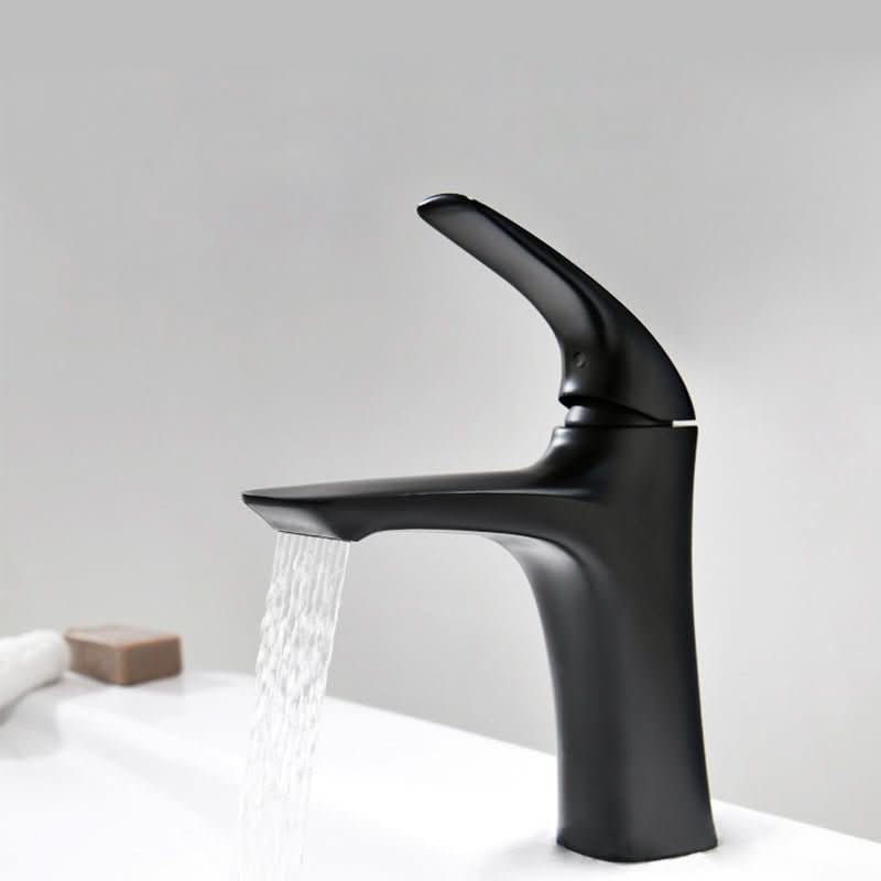 Sink Tap – Antique Black Basin Faucet with Elegant Design & Gentle Flow