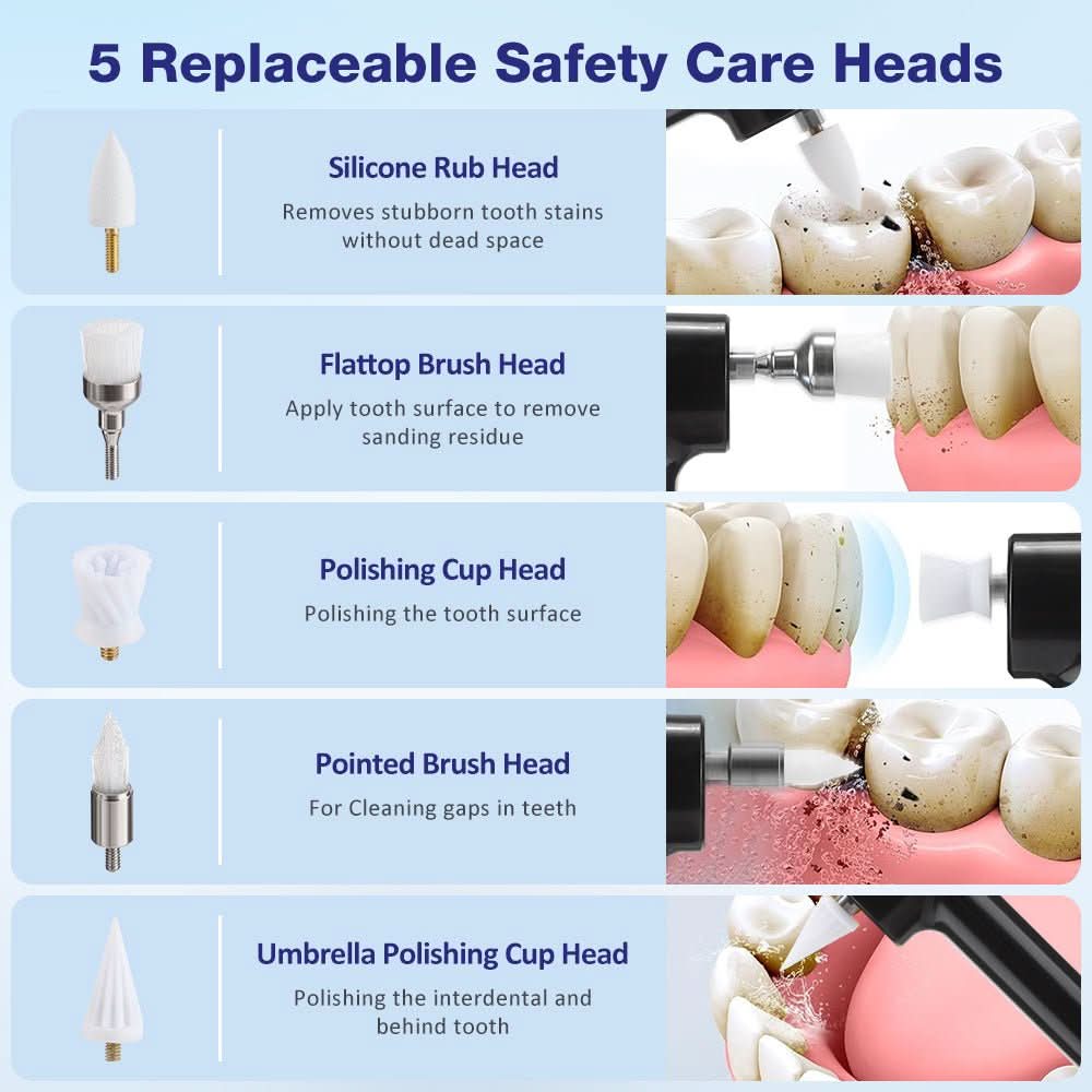 5-in-1 Wireless Dental Cleaner for a Radiant Smile