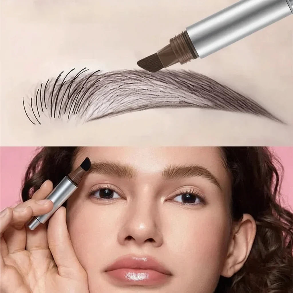 Waterproof Eyebrow Pencil with 3D Formula for Natural, Long-Lasting Definition