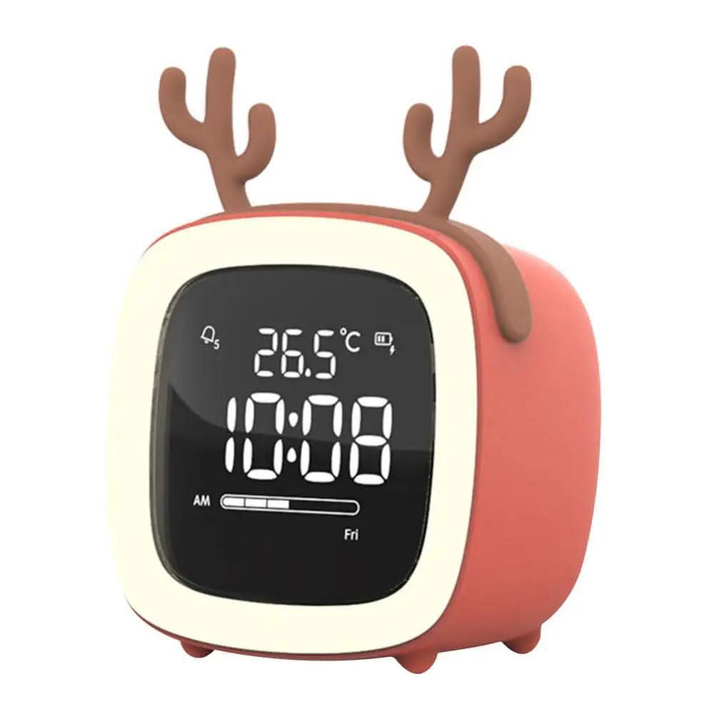 LED Alarm Clock – Night Light with Digital Display & Timer