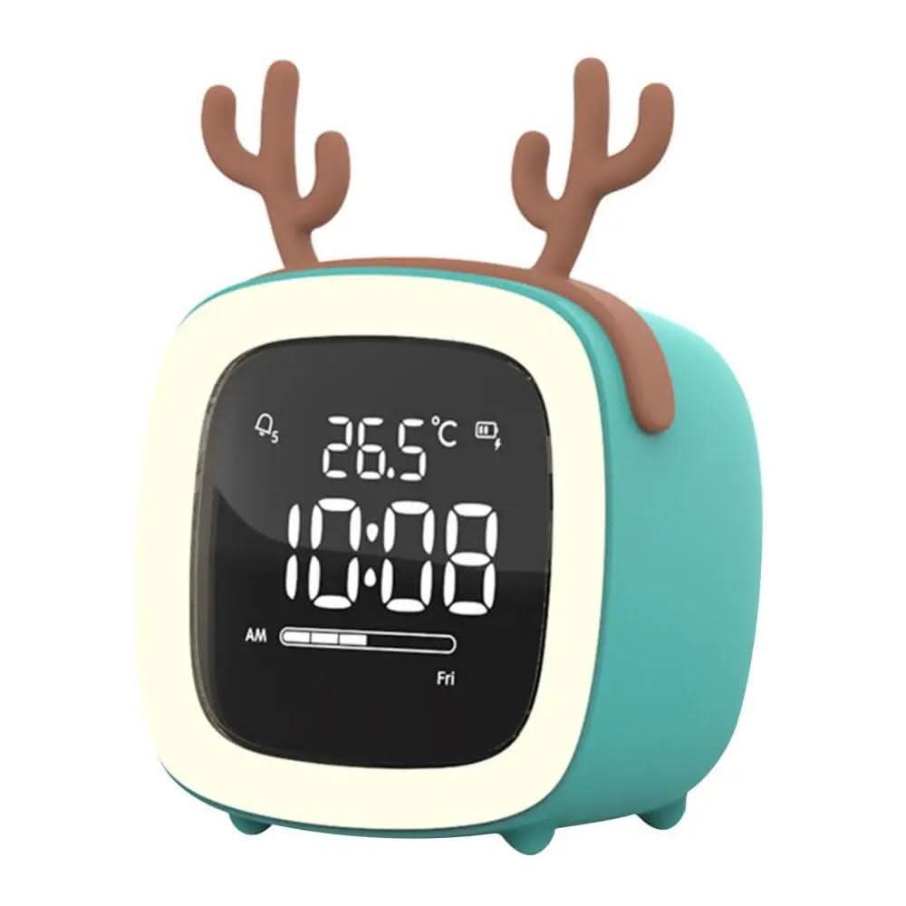 LED Alarm Clock – Night Light with Digital Display & Timer