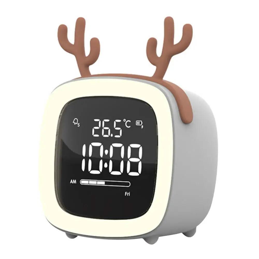 LED Alarm Clock – Night Light with Digital Display & Timer