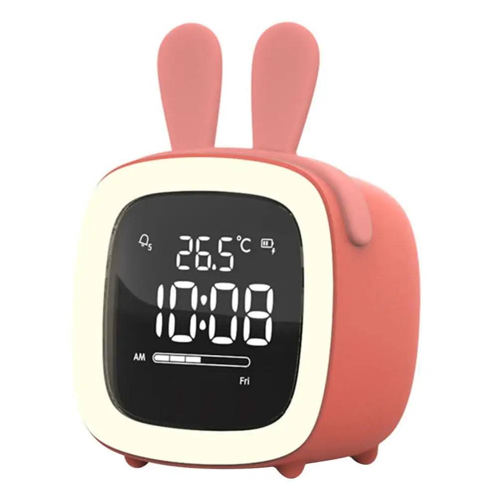 LED Alarm Clock – Night Light with Digital Display & Timer