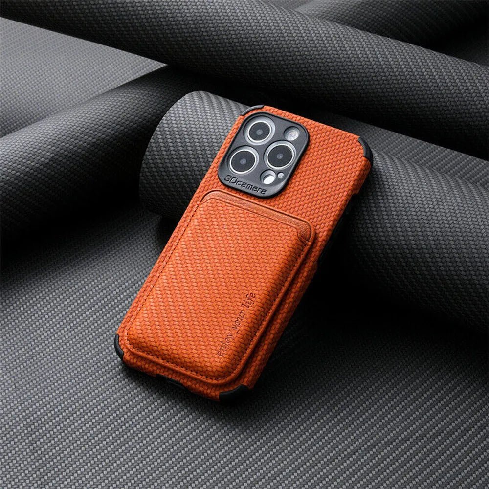 Compatible Carbon Fiber Case for 14 Pro & 13