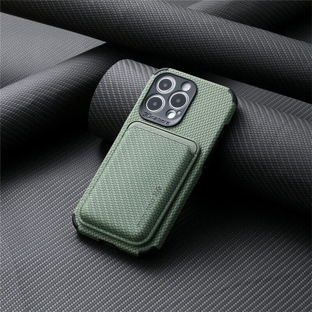 Compatible Carbon Fiber Case for 14 Pro & 13